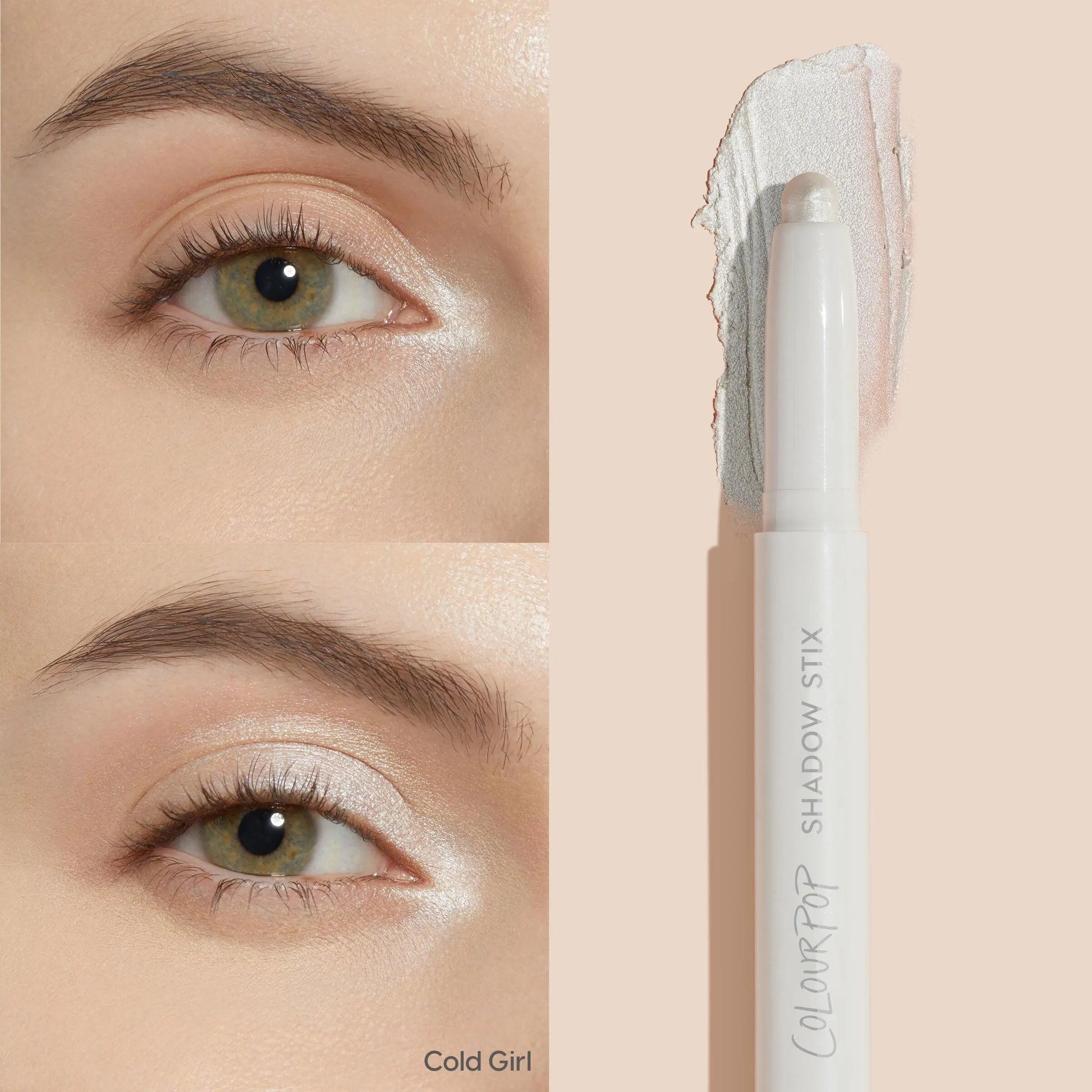 Colourpop Shadow Stix - Creamy Pigmented Long-Wearing Eyeshadow Stick with Built-In Sharpener - Matte, Metallic, and Chrome Finishes